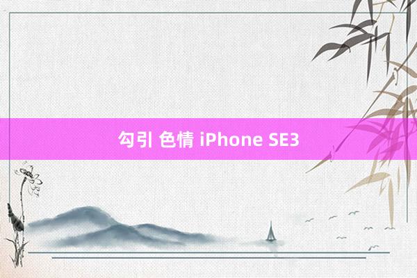 勾引 色情 iPhone SE3